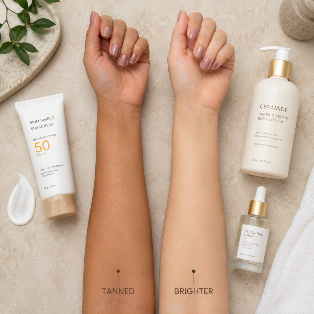 How to Choose the Best Tan Removal for Arms and Legs